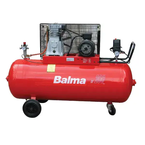 מדחס 200 ליטר 3 כ"ס BALMA 400V - מבית לוירון