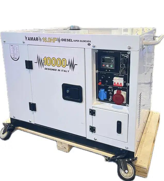 גנרטור דיזל לחירום 8500W מושתק תלת פאזי של חברת YAMAR