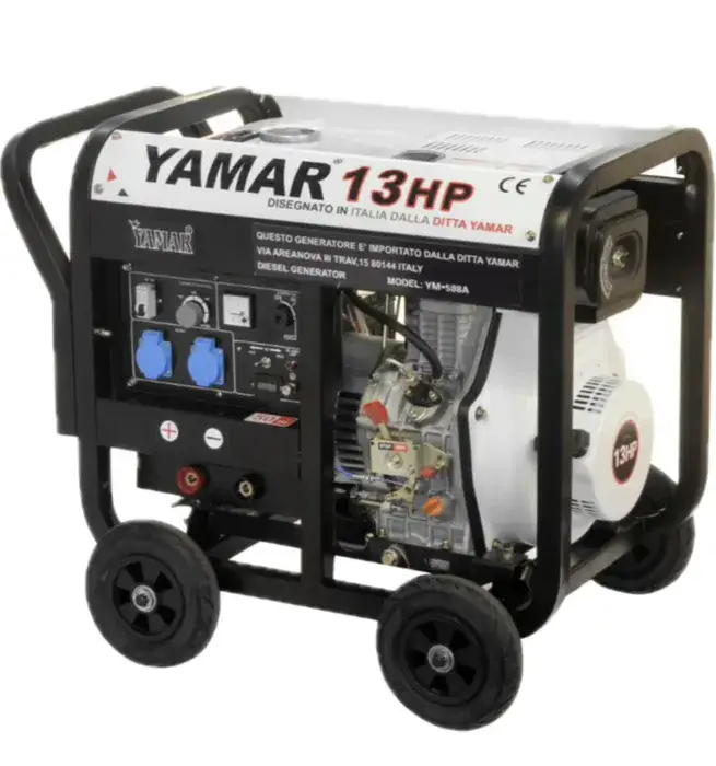 גנרטור רתכת דיזל 8KVA של חברת YAMAR מדגם YA-588A