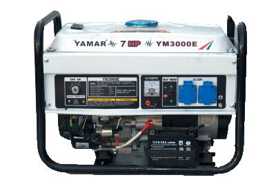 גנרטור בנזין מקצועי חד פאזי 2700W דגם YM3000 חברת YAMAR