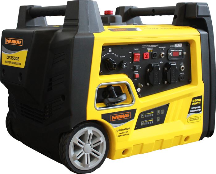 גנרטור מושתק אינוורטר עם הנעה ע״י שלט אלחוטי בנזין KARNAF 3500W