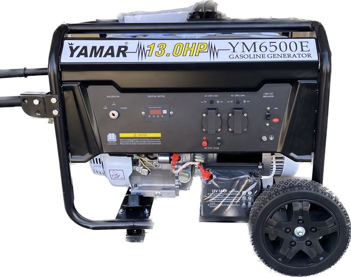 גנרטור בנזין מקצועי YM6500 מבית YAMAR 5500W