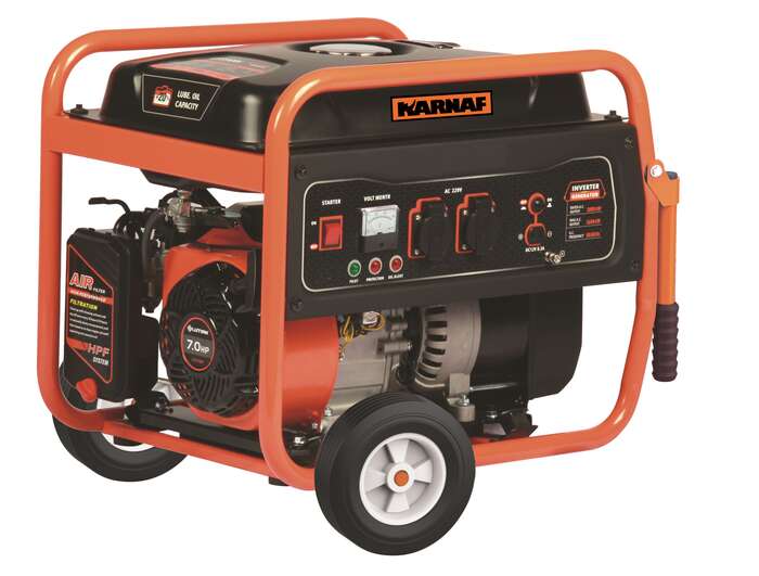 גנרטור אינוורטר מנוע בנזין KARNAF LT4500EIO 4000W
