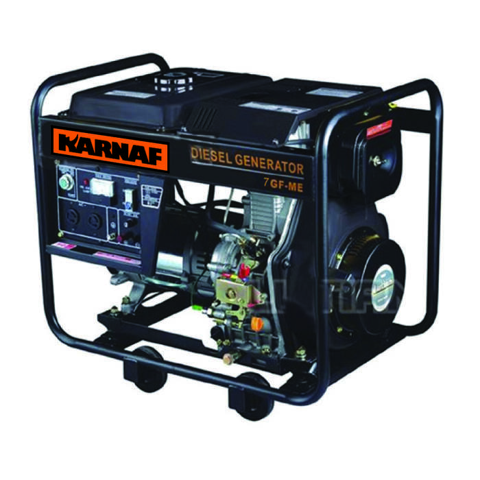 גנרטור דיזל פתוח KARNAF 7GFME 6800W