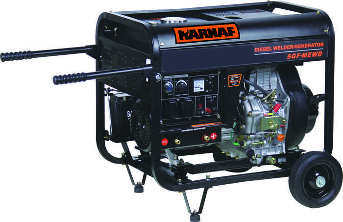 גנרטור דיזל לריתוך KARNAF 5GFMEWB 4800W