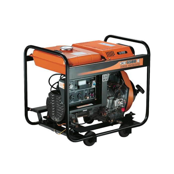 גנרטור דיזל חד פאזי 5000W של חברת LAU LDG6000CLE PREMIUM