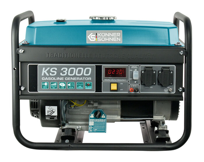 גנרטור בנזין חד פאזי 3000W מבית K&S גרמניה