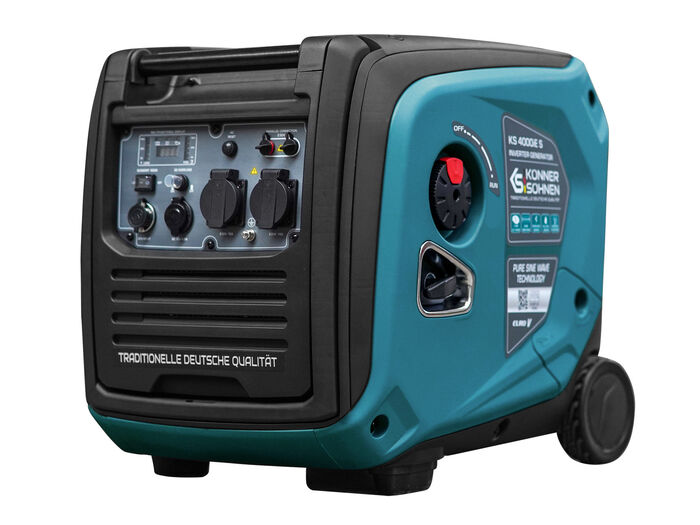 גנרטור מושתק אינוורטר מנוע בנזין 4000W חד פאזי מבית Könner & Söhnen גרמניה