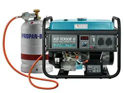גנרטור בנזין משולב גז חד פאזי 4500W מבית Könner & Söhnen גרמניה