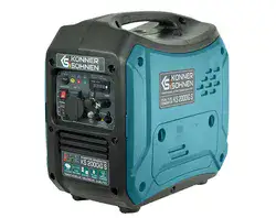 גנרטור מושתק אינוורטר מנוע בנזין משולב גז 2000W חד פאזי מבית Könner & Söhnen גרמניה
