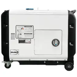 גנרטור דיזל מושתק חד פאזי ותלת פאזי 7000W מבית PowerForge