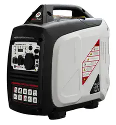 גנרטור מושתק אינוורטר מנוע בנזין משולב גז חד פאזי 2800W מבית PowerForge