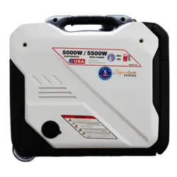גנרטור מושתק אינוורטר מנוע בנזין משולב גז חד פאזי 5500W מבית PowerForge