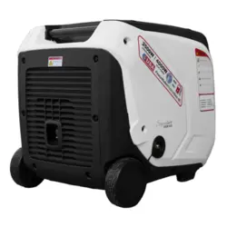 גנרטור מושתק אינוורטר מנוע בנזין משולב גז חד פאזי 4000W מבית PowerForge