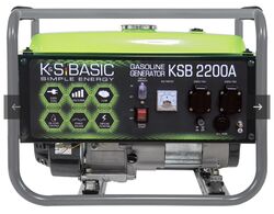 גנרטור בנזין חד פאזי 2200W מבית K&S BASIC גרמניה