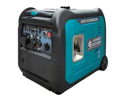 גנרטור מושתק אינוורטר מנוע בנזין 5500W חד פאזי מבית Könner & Söhnen גרמניה ATS הכנה