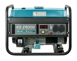 גנרטור בנזין משולב גז חד פאזי 2900W מבית Könner & Söhnen גרמניה