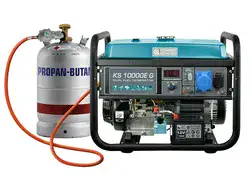 גנרטור בנזין משולב גז חד פאזי 8000W מבית Könner & Söhnen גרמניה