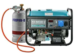 גנרטור בנזין משולב גז חד פאזי 6500W מבית Könner & Söhnen גרמניה