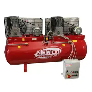 מדחס 500 ליטר 2X5.5 כ"ס NEWCO 400V - מבית לוירון