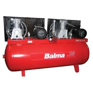 מדחס 500 ליטר 2X7.5 כ"ס BALMA 400V - מבית לוירון