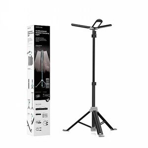 תאורת שטח ניידת טלסקופית ECOFLOW כולל שלט 12V