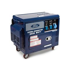 גנרטור מושתק דיזל 5000W חברת FORD - שנתיים אחריות FD6700S