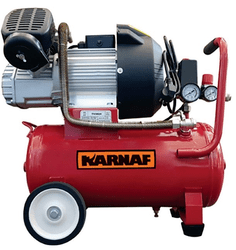 מדחס 24 ליטר 4 כ"ס ראש כפול KARNAF