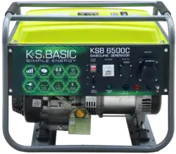 גנרטור בנזין חד פאזי 5500W מבית K&S BASIC גרמניה